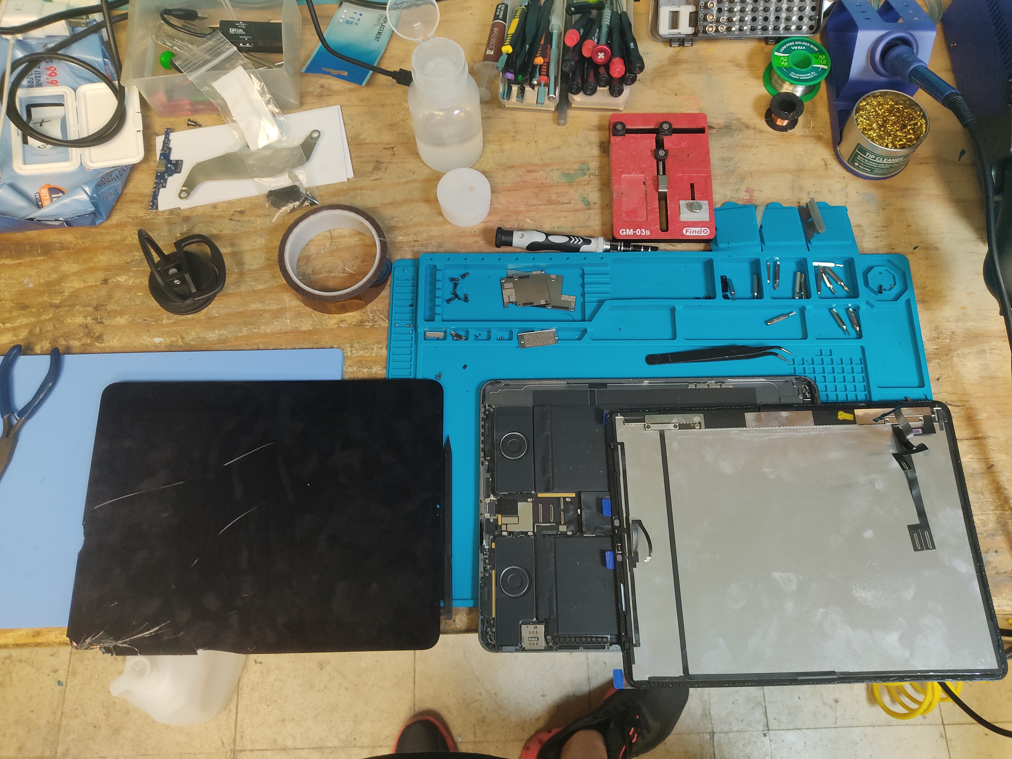 Remplacement vitre iPad